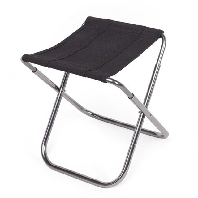 Aluminum Alloy Folding Portable Fishing Chair with Back Support – Jim Creek  Outfitters