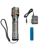 LED Rechargeable Powerful flashlight Torch with 5 Modes