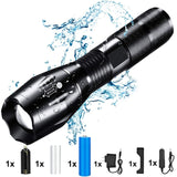 Powerful Tactical Waterproof LED Flashlight