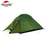 Naturehike 20D Upgraded Cloud Up Tent for 2 Person | Lightweight Weatherproof