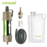 Miniwell L630 Portable Water Filter Outdoor Emergency Survival Kit