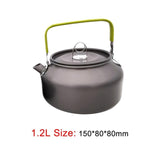 Portable Aluminum Alloy Teapot Cookware For Outdoor Camping/Picnic