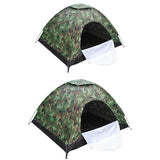 Portable Pop Up Camouflage Tent for Outdoor Camping/Hiking