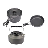 Aluminum Cooking Set for Outdoor Camping/Travel/Hiking