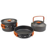 Aluminum Cooking Set for Outdoor Camping/Travel/Hiking