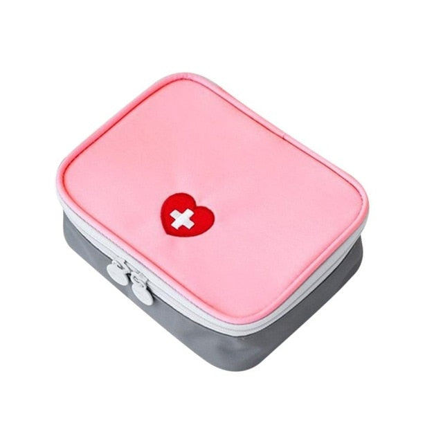 Mini Travel Bag Portable Emergency Kit For First Aid/Makeup/Accessories